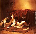 Waiting Paintings - Waiting for Master by George Wright